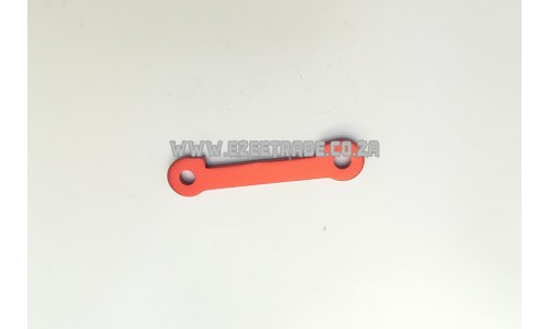 Front Lower Arm Hinge Plate - RED | Rovan Sports